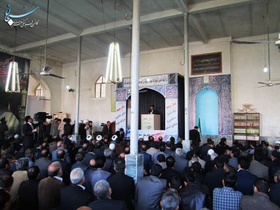 گزارش تصویری اولین نماز جمعه رومشگان به امامت حجت الاسلام جمیاری