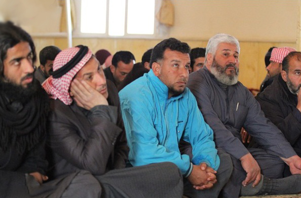 جلسه داعش با دبیران و مدیران مدارس دیرالزور