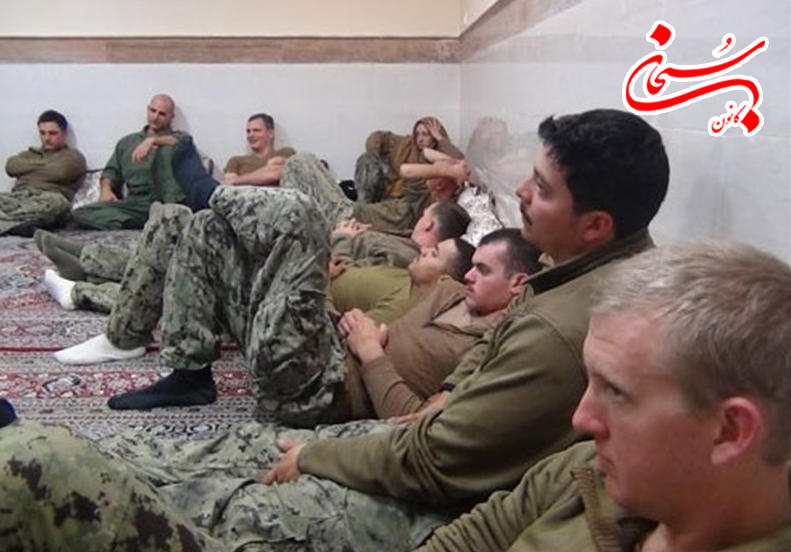 تصاویر نظامیان آمریکایی بازداشت شده در خلیج فارس (4)