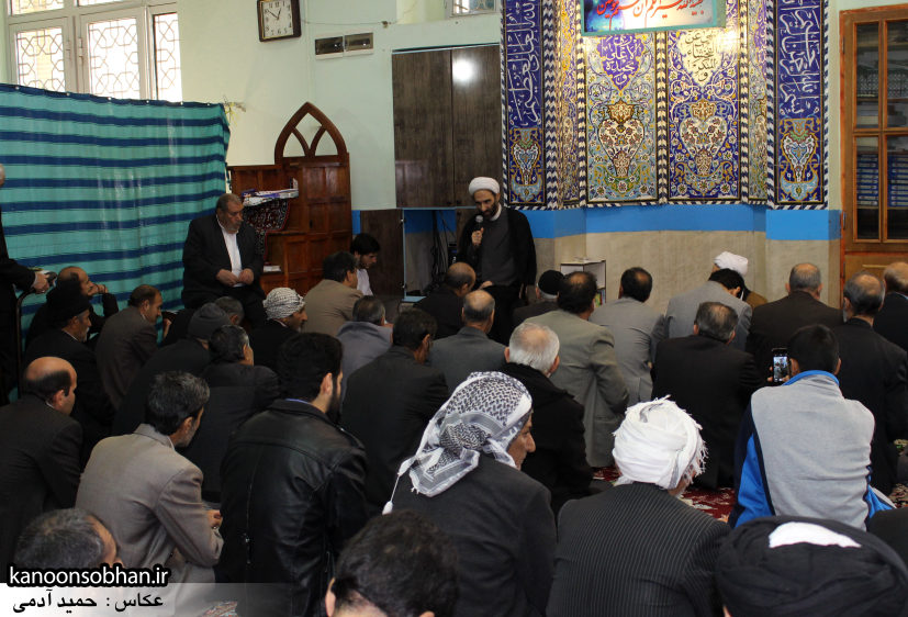 تصاویر حضور آیت الله احمد مبلغی در مسجد جامع کوهدشت (2)
