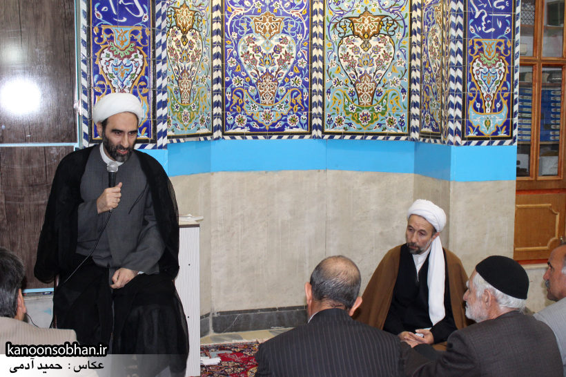 تصاویر حضور آیت الله احمد مبلغی در مسجد جامع کوهدشت (3)