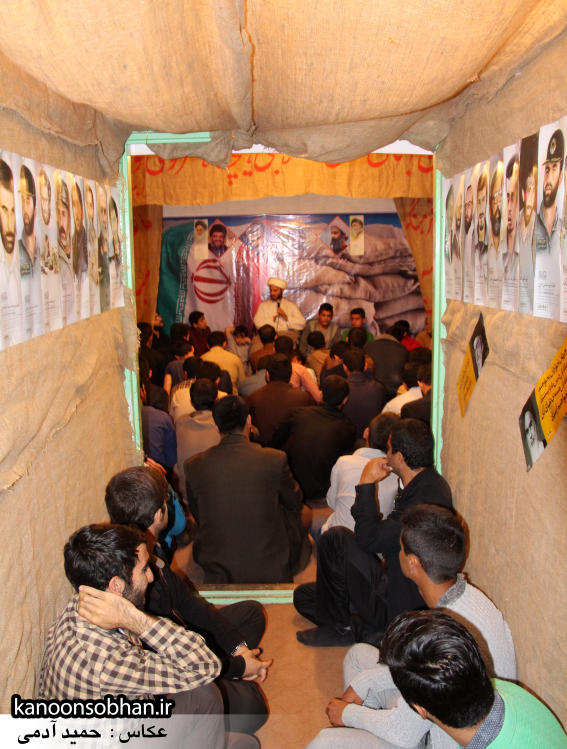 تصاویر مراسم شهادت امام موسی کاظم (ع) در جبهه فرهنگی کوهدشت (13)
