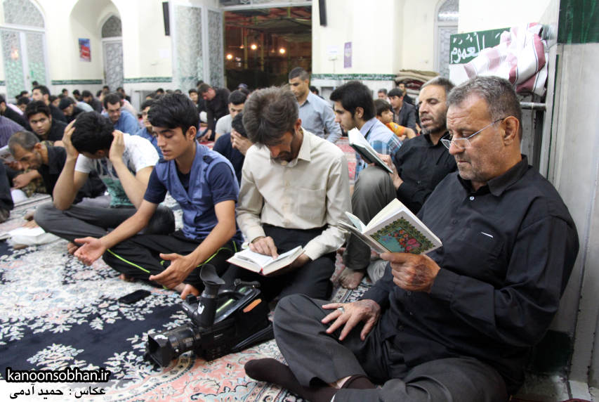 گزارش تصویری مراسم شب قدر در مسجد حضرت صاحب الزمان(عج) کوهدشت (6)